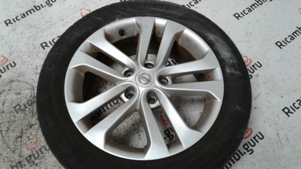 Cerchio in lega Nissan juke