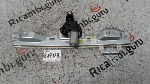 Motorino alzacristallo con Telaio Posteriore Destro Nissan qashqai