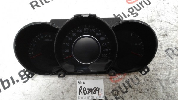 Quadro strumenti Kia ceed