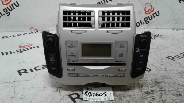 Radio Lettore CD Toyota Yaris