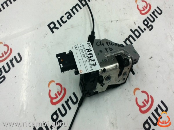 Serratura porta posteriore dx Citroen C4