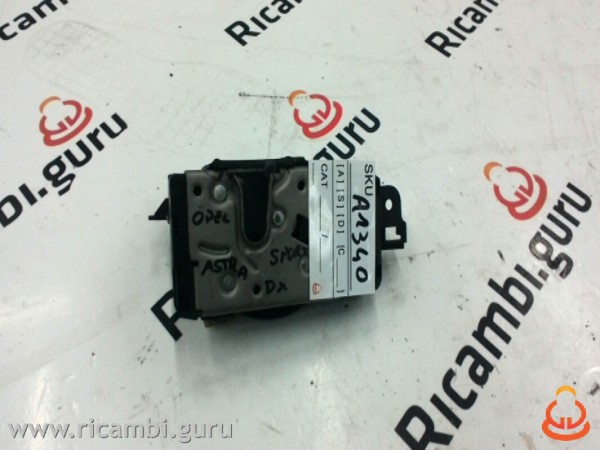 Serratura porta anteriore dx Opel Astra