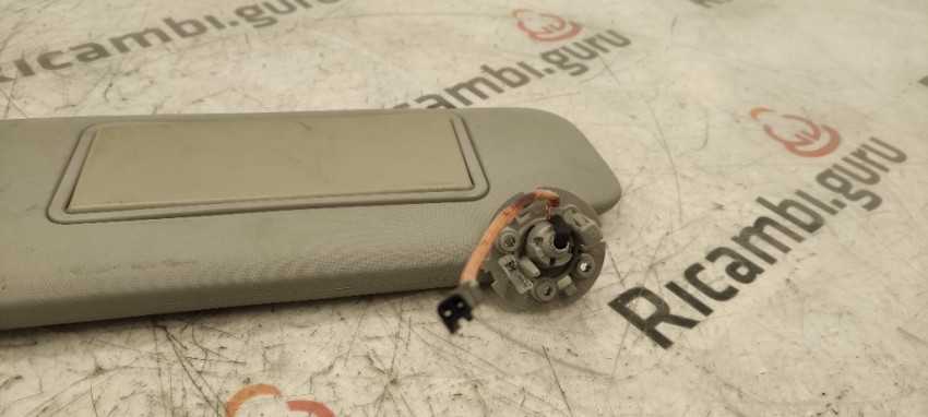 Aletta Parafango Parasole Sinistro Per Lancia Y Elefantino Restyling 2000-2003 | Riparo Laterale Guida Con Tasca