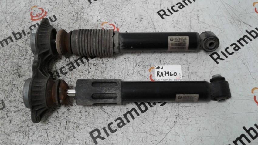 Kit 2 Ammortizzatori Posteriori + Protezioni Per BMW Serie 3 E46 - Compatibile Con Tutte Le Versioni (berlina, Coupé, Cabrio, Touring)