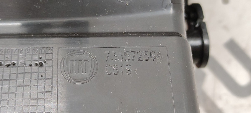 Griglia Ricambio Per Bocchette Aria Condizionata Per Fiat 500 – 2 Pezzi, 735491770 E 735459180