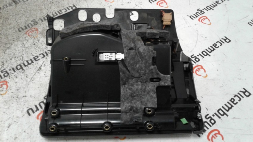 Scatola Portaoggetti Per Cassetto Sedile Auto 8KD 882 601 – Compatibile Con Audi A4, A6, Q5, Q3, A4L, Q5 CC B7, Grigio