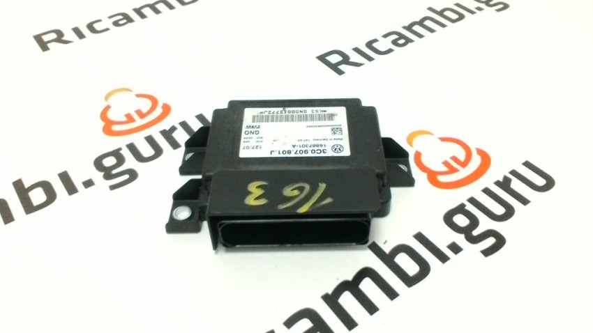 Pulsante Freno A Mano Elettronico Per Volkswagen Passat B6 CC | Numero OEM 3C0927225C | Nero - Foto 4