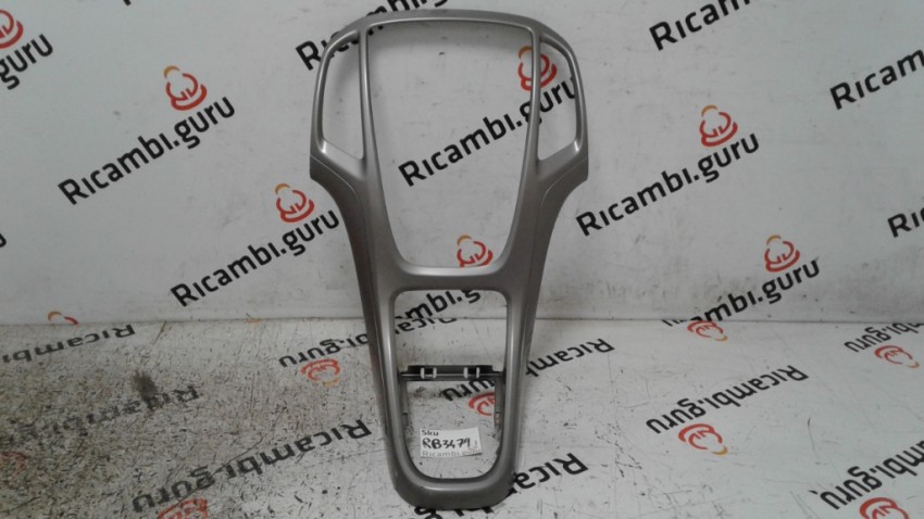 Bracciolo Auto Per Opel Astra H Con Porta USB E Portabevande – Doppio Scomparto, Montaggio Facile (Linea Rossa)