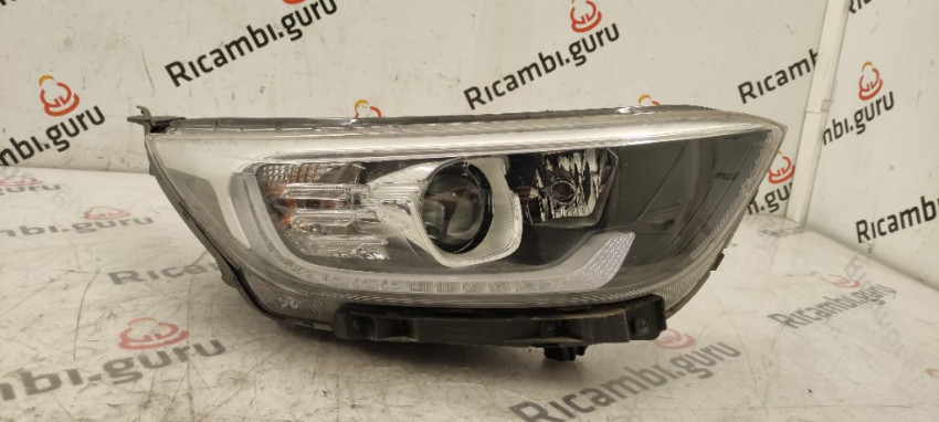 Proiettore Anteriore Per Kia Stonic KX1 (2019-2021) - Fanale Sinistro A Alogeni, Gruppo Ottico Di Ricambio