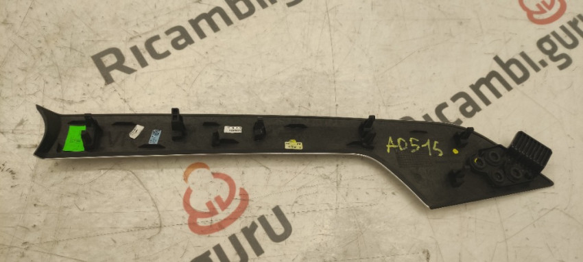 Equal Quality Modanatura Porta Anteriore Sinistra Per VW Golf V – 2003-2008 – Colore Nero - 3