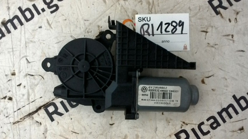 PRASCO Alzacristallo Elettrico Anteriore Sinistro Per FIAT 500 E Abarth 500/595/695 – Compatibile Con Vari Modelli