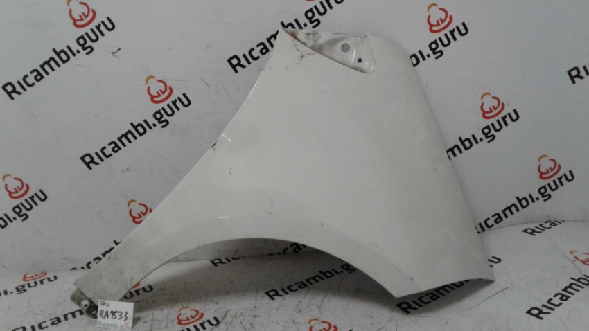 Parafango Anteriore Destro L04832 - Completo Di Foro Per Indicatore Di Direzione, Lamiera Trattata