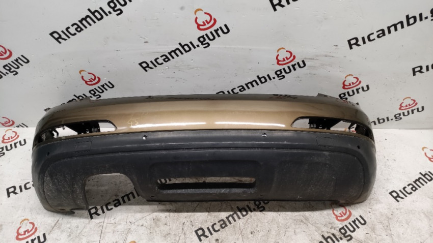 Protezione Paraurti Posteriore ABS Per Audi Q3 Sportback (F3N) 2019- - Nero