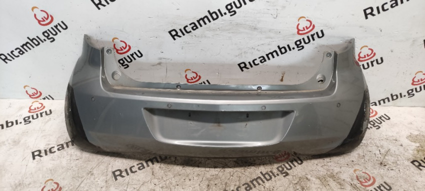 Paraurti Posteriore Cromato Per Opel Corsa D (2006-2014) – Protezione Bordo Bagagliaio In Acciaio Inox, Facile Da Installare