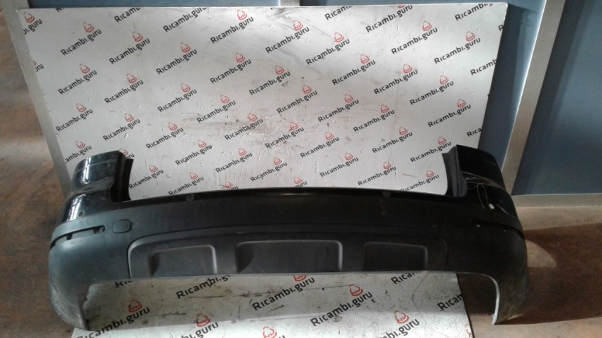 PARAURTI POSTERIORE VW TOUAREG 02-06 Blackmagic lc9z PARAURTI PDC Nero 