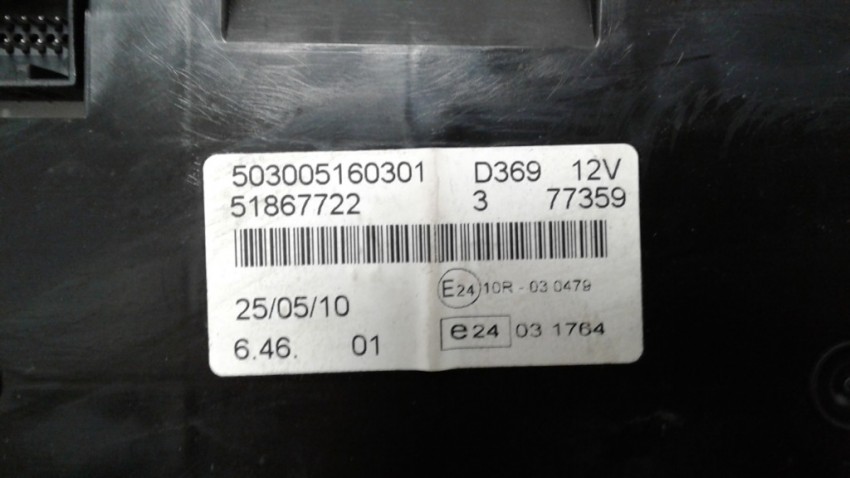 Quadro Strumenti Fiat Doblo