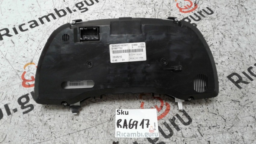 Quadro Strumenti Fiat Doblo