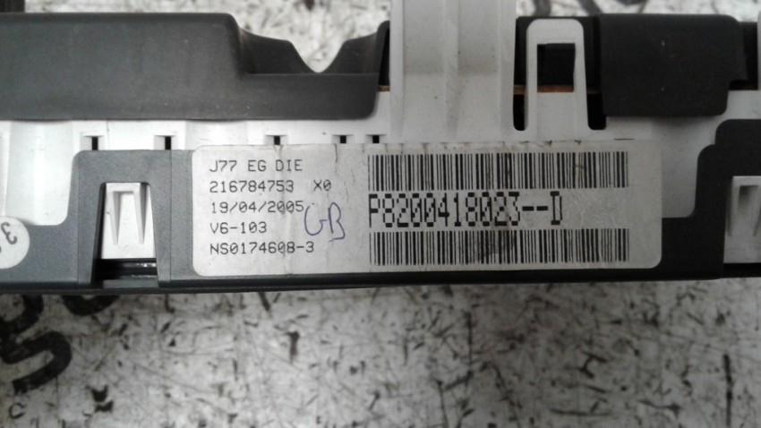 Quadro Strumenti Renault Modus