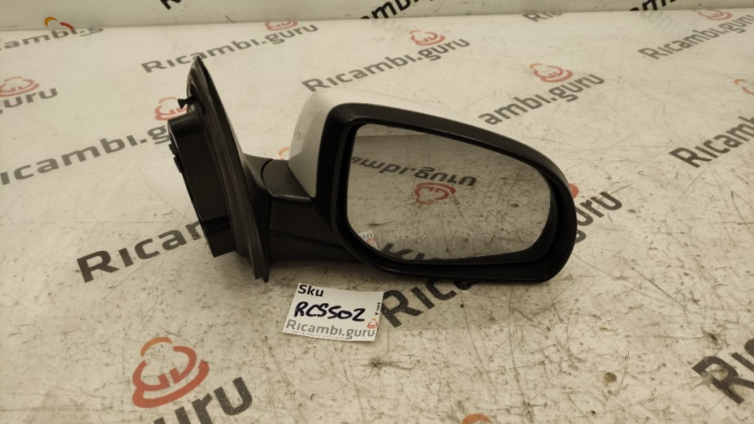 Retrovisore Destro Per Hyundai I10 Dal 2013 - Meccanico A Cavi Specchio Cromato - Foto 6