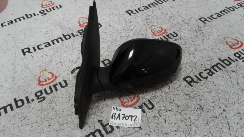 Specchio Retrovisore Sinistro Elettrico Termico Con Sonda Per Lancia Ypsilon 2003-2009, Ricambio Adattabile