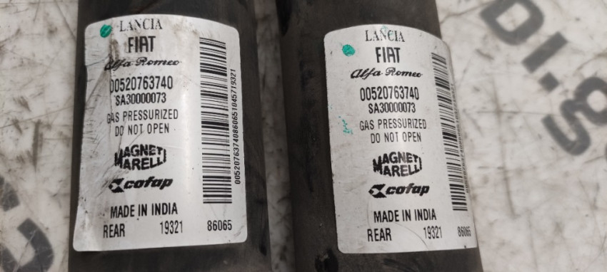 Ammortizzatori Posteriori Per Fiat Panda 169 - 2 Pezzi, Compatibili 2003-2013, LPG/Bipower