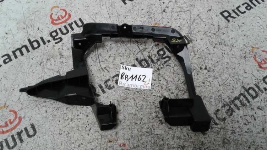GPM Racing - Supporto Paraurti Posteriore In Alluminio Nero Per Axial SCX10 III JT Gladiator