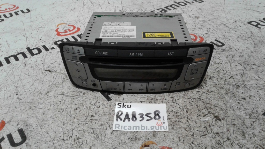 Radio Lettore CD Peugeot 107