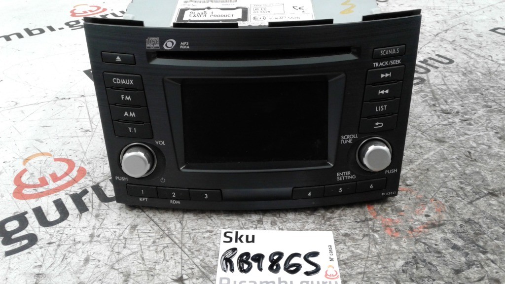 Radio Lettore CD Subaru outback