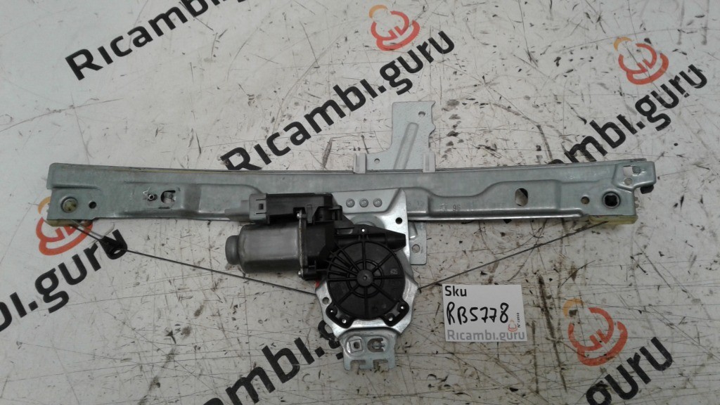 Motorino alzacristallo con Telaio Anteriore Sinistro Peugeot 207 plus