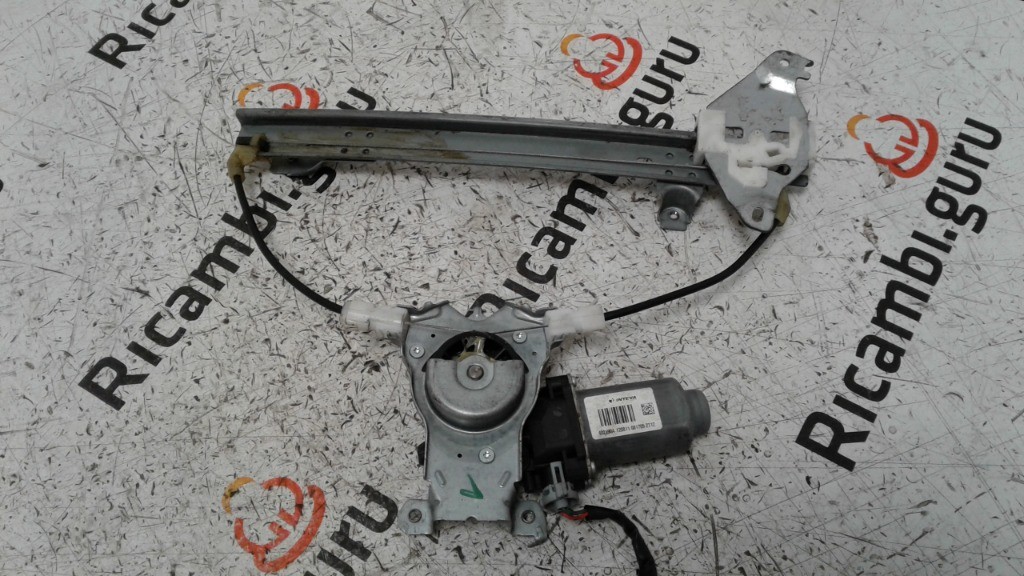 Motorino alzacristallo con Telaio Posteriore Destro Nissan qashqai