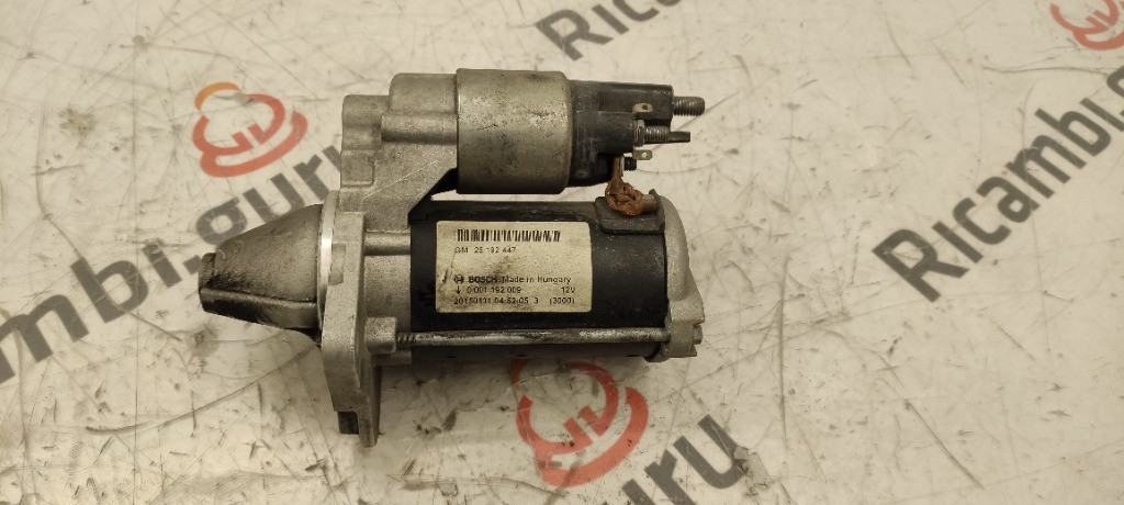 Motorino avviamento Opel corsa