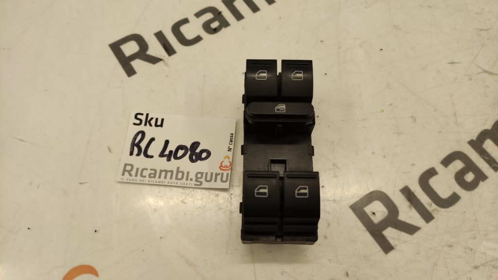 Pulsantiera Alzacristalli Anteriore Sinistra Seat altea xl