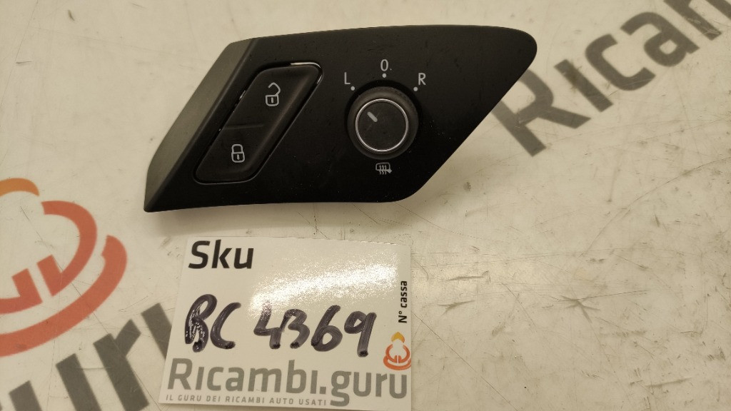 Pulsantiera Regolazione Retrovisori Volkswagen golf 7