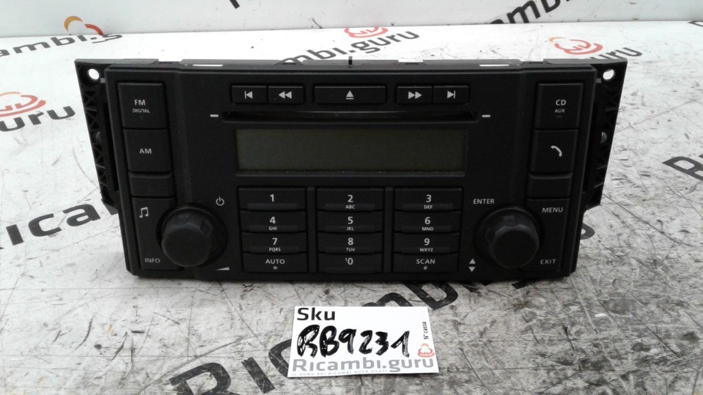 Comandi Radio Lettore CD Land rover freelander 2